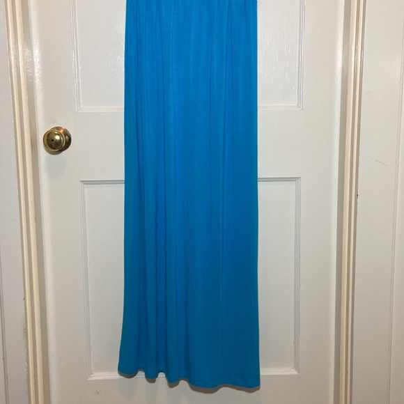 Large Kyle by Kyle Richards Sleeveless Aquamarine Maxi Dress - Picture 14 of 16